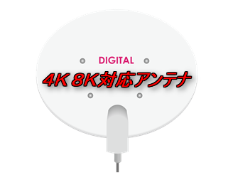 4k8k対応アンテナ